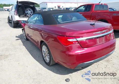 2011 Chrysler 200 Limited из США, поврежденный, VIN 1C3BC7EG3BN535929